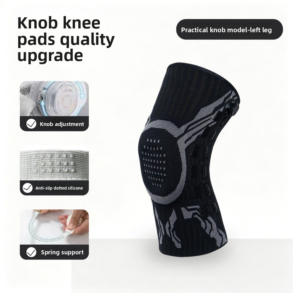 Adjustable Sports Knee Pads with Silicone Grip
