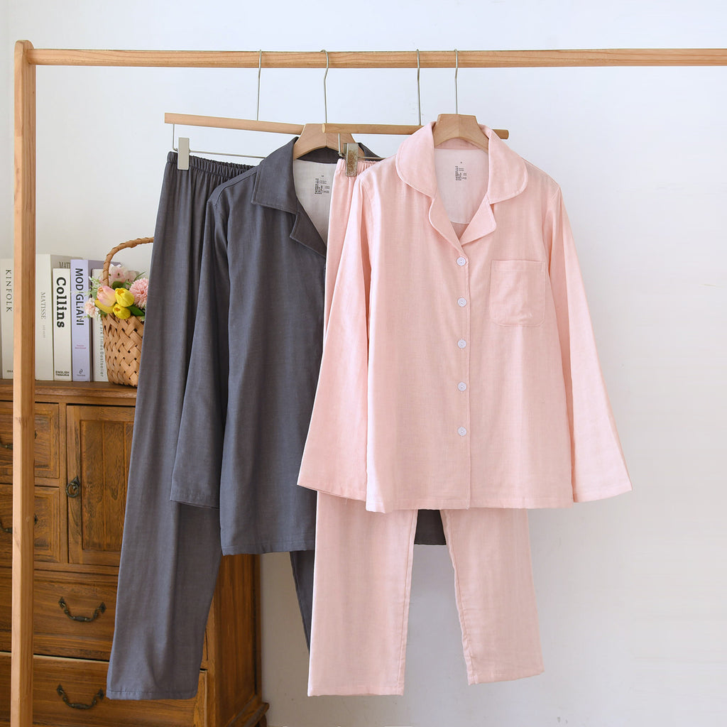 Cotton Long Sleeve Pajamas Set