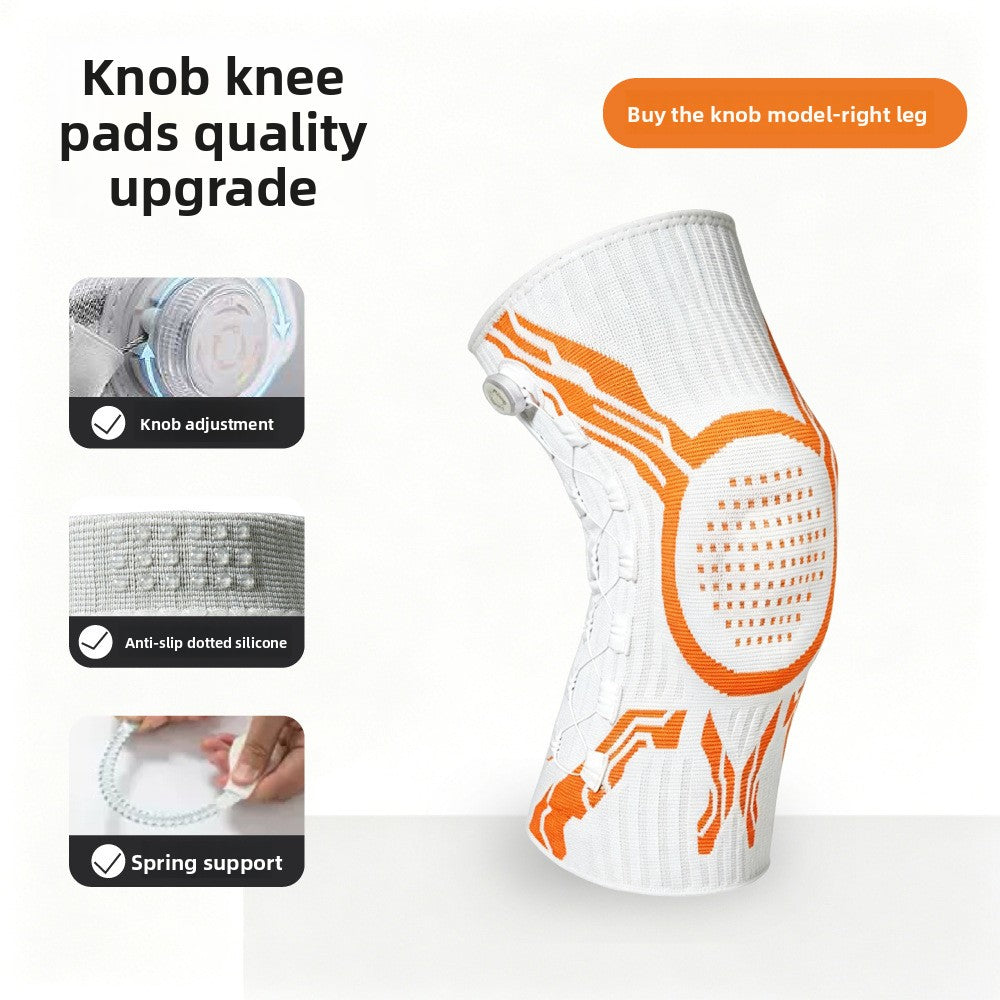 Adjustable Sports Knee Pads with Silicone Grip