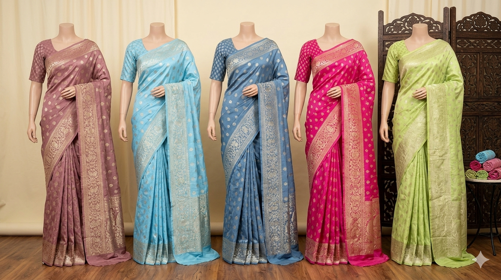 VISCOSE SILK SAREE SOFT MATERIAL