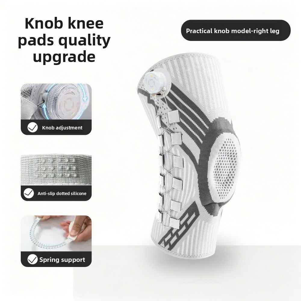 Adjustable Sports Knee Pads with Silicone Grip