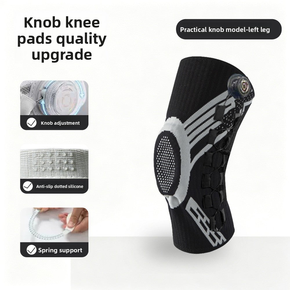 Adjustable Sports Knee Pads with Silicone Grip