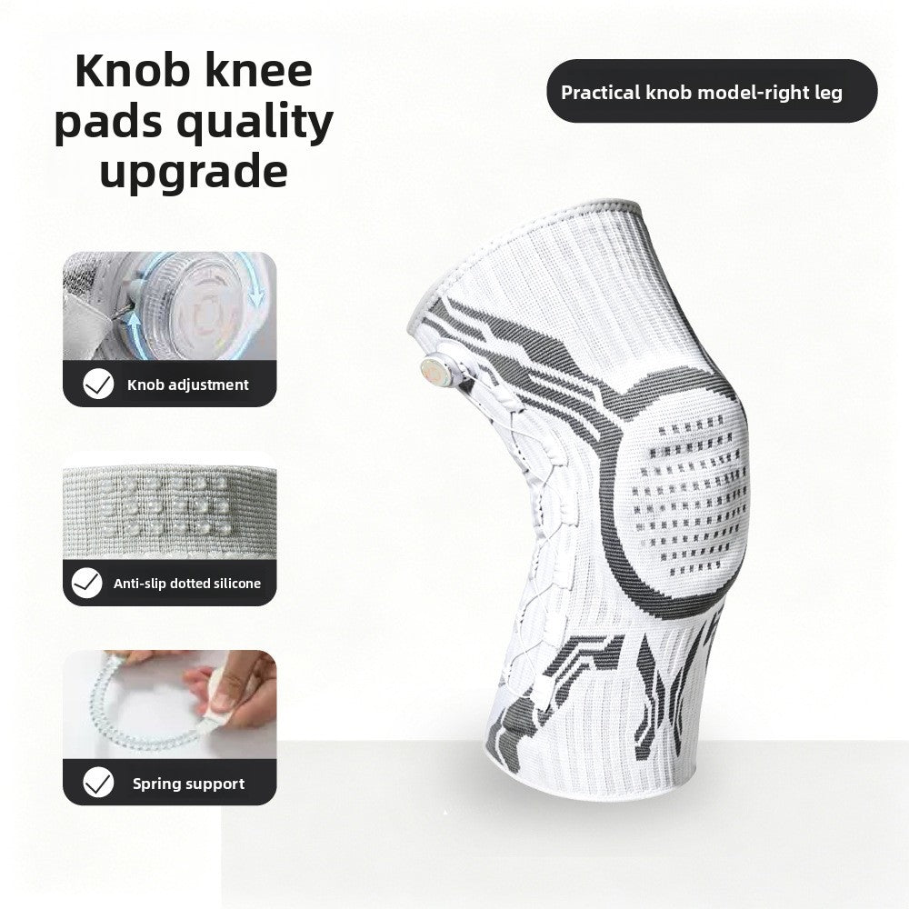 Adjustable Sports Knee Pads with Silicone Grip