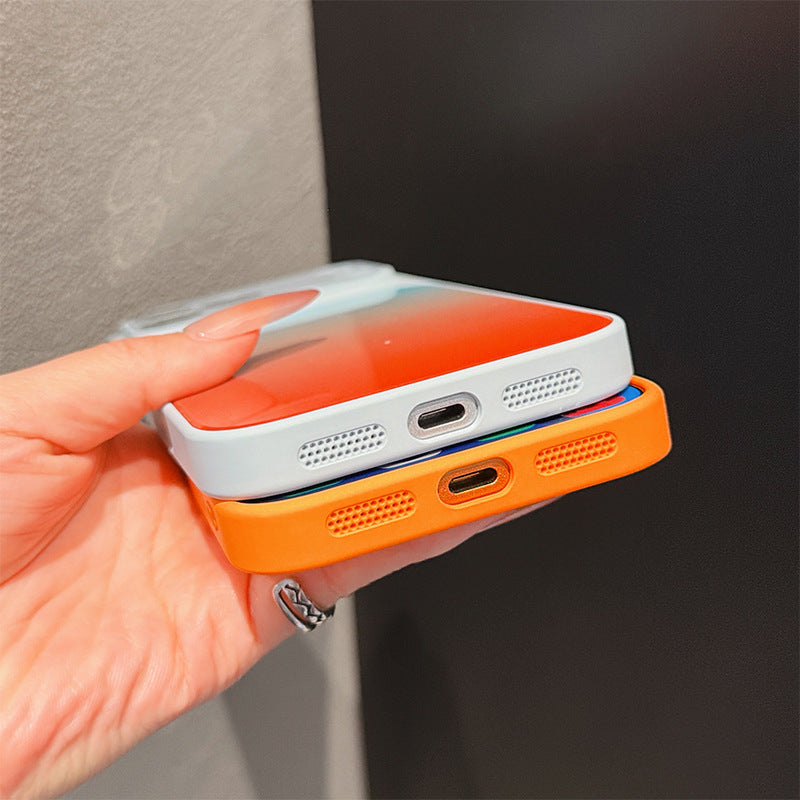 Macaron Gradient Phone Case for iPhone