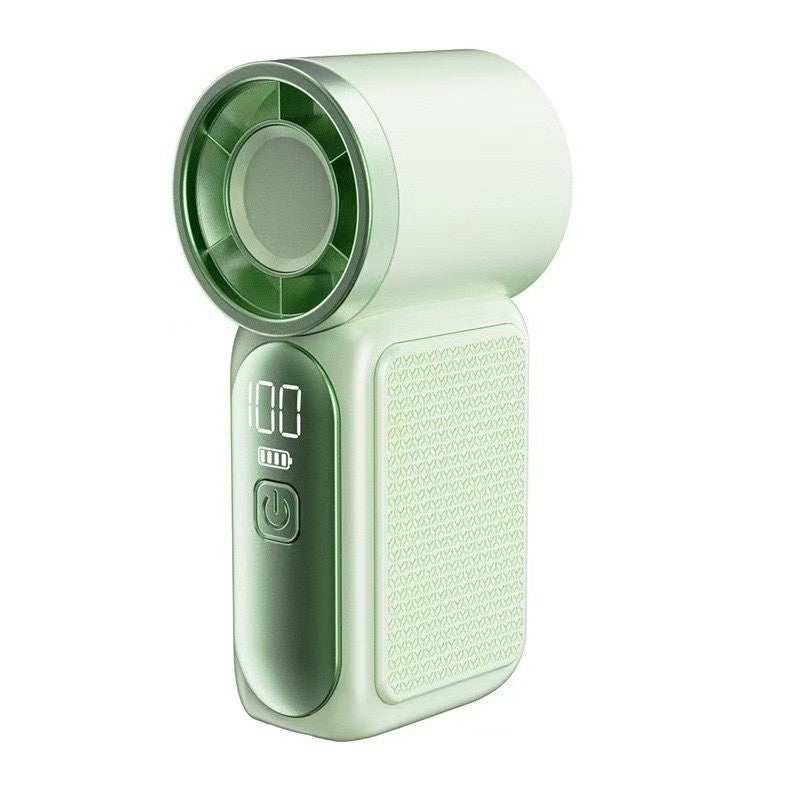 USB Rechargeable Handheld Fan with Digital Display