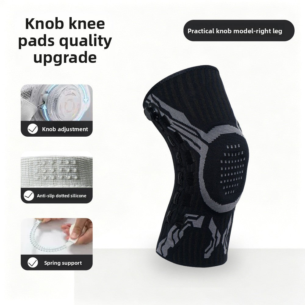 Adjustable Sports Knee Pads with Silicone Grip