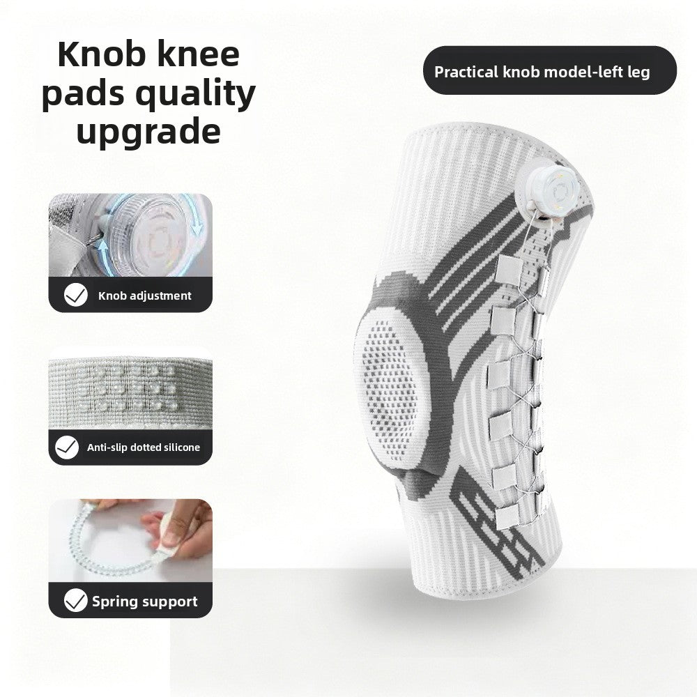 Adjustable Sports Knee Pads with Silicone Grip