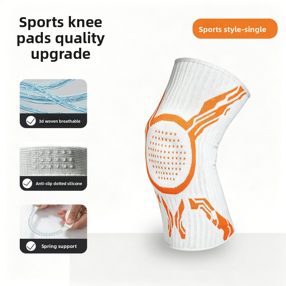 Adjustable Sports Knee Pads with Silicone Grip