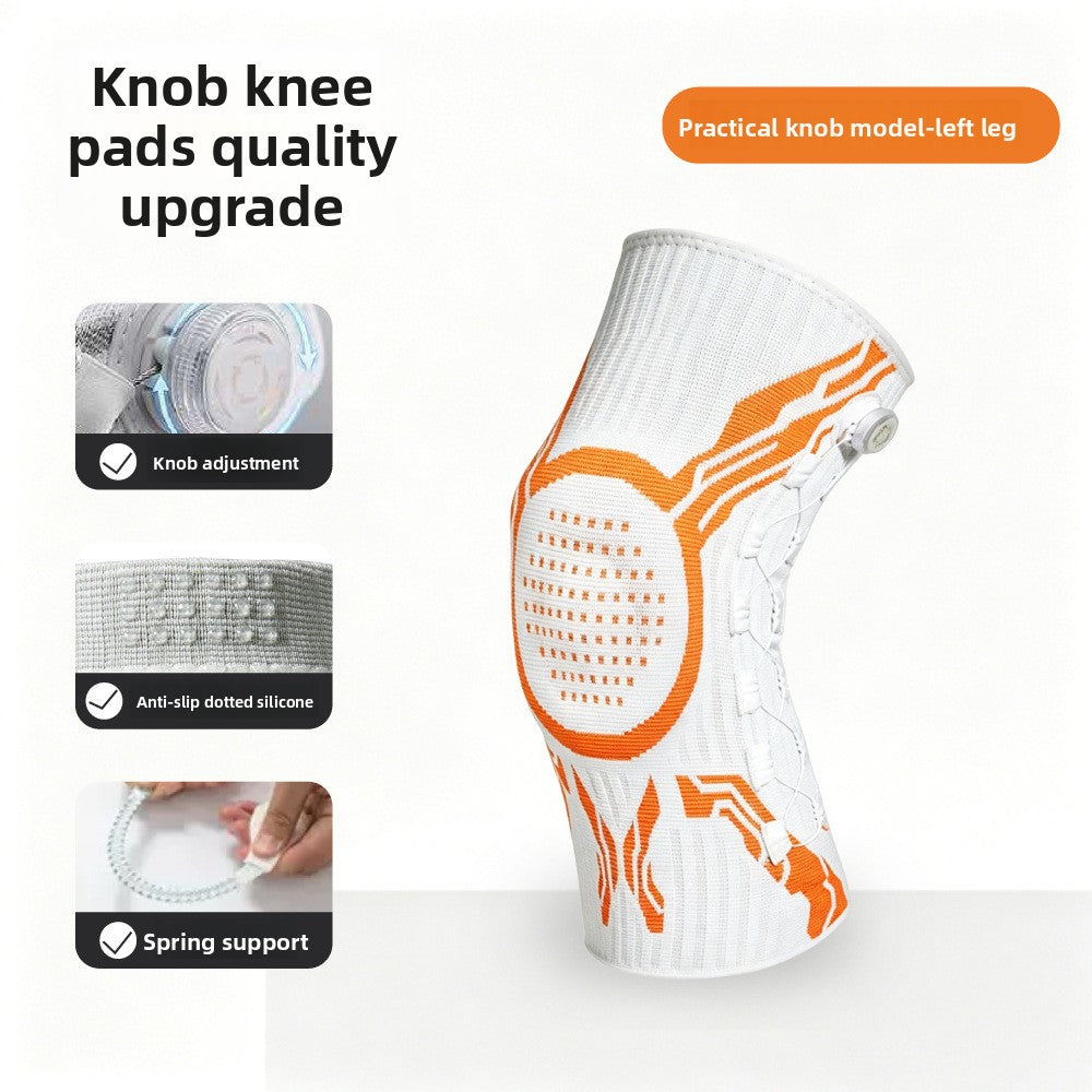 Adjustable Sports Knee Pads with Silicone Grip