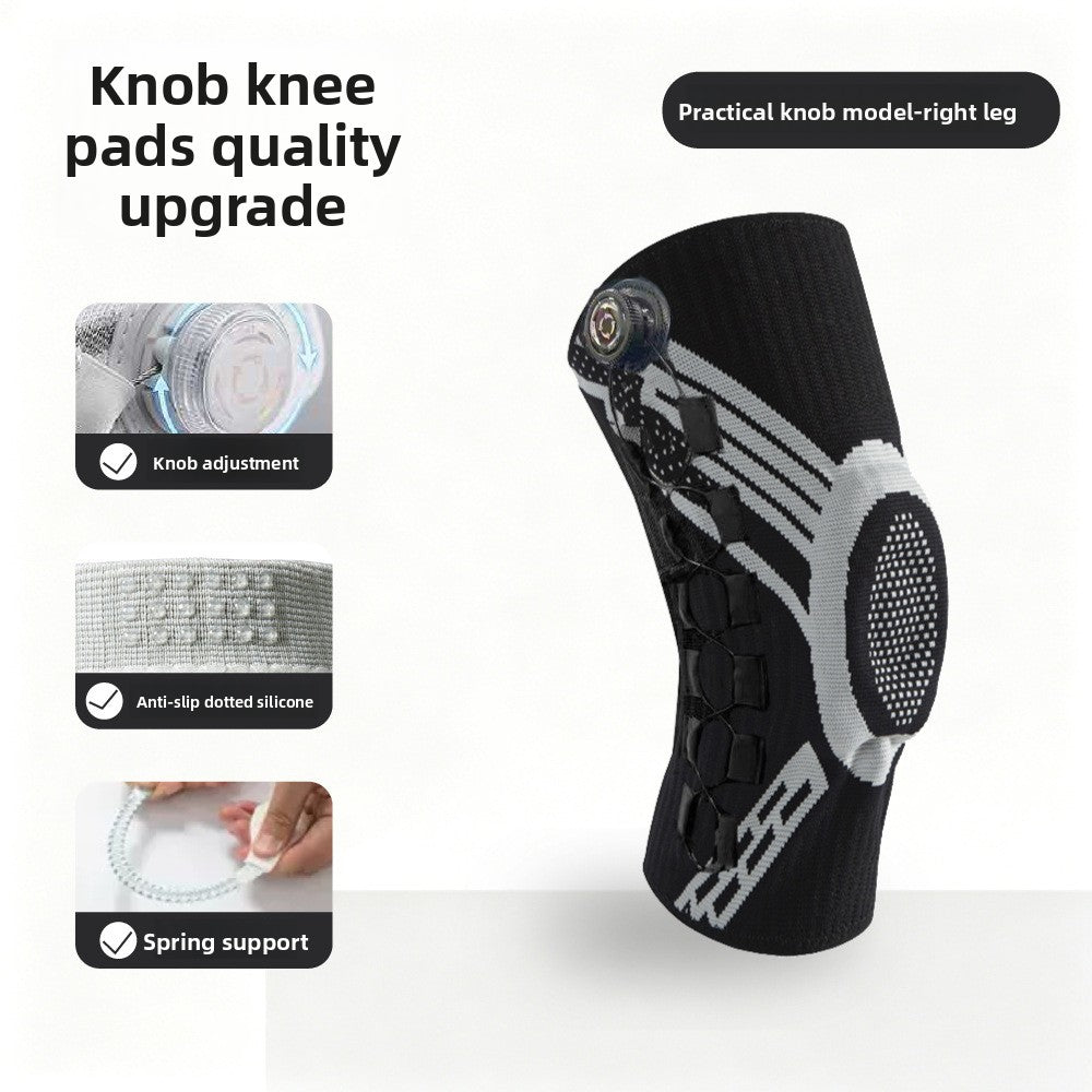 Adjustable Sports Knee Pads with Silicone Grip
